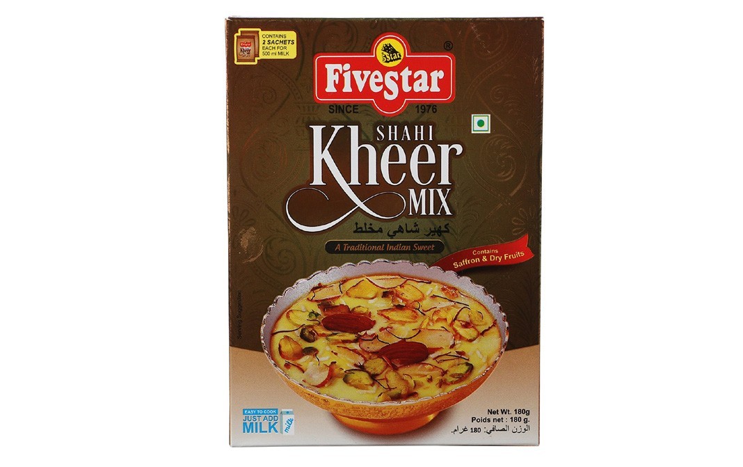 Five Star Shahi Kheer Mix    Box  180 grams